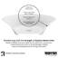 Karran Quattro 20-5/8'' X 17'' Matte White Acrylic Oval Vessel Sink