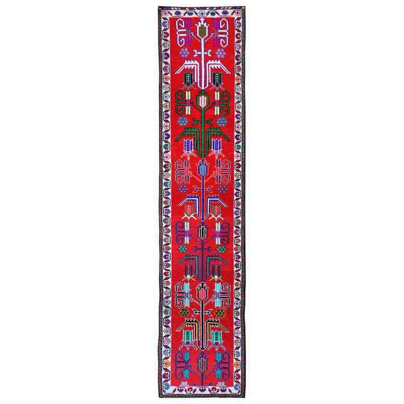 Herki One-of-a-Kind 2'7" X 11'6" Area Rug