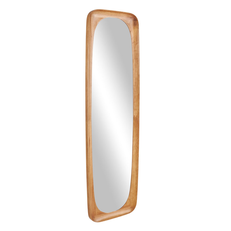 Miroir mural en bois, Brun