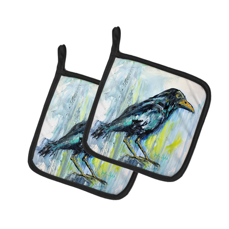 Caroline's Treasures Martin Welch New Artwork Polyester Potholder Set