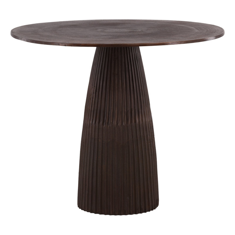 Table de salle à manger à piédestal de 34,75 po Erkin
