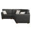 Wendleberry Corner with two seats, Fixed Back-668150402-668150430