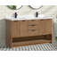 Meuble-lavabo double 55 po -1083670029