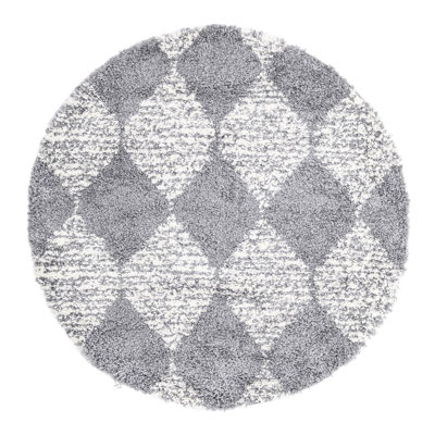Serenity Shag Geometric Indoor Rug