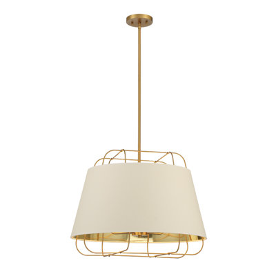 Luminaire suspendu conique à 6 lumières Tura
