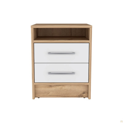 Nightstand Cartiz, Two Drawers