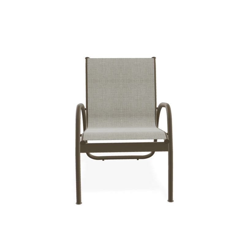Fauteuil de patio Gardenella, Bois de plage texturé, Ella