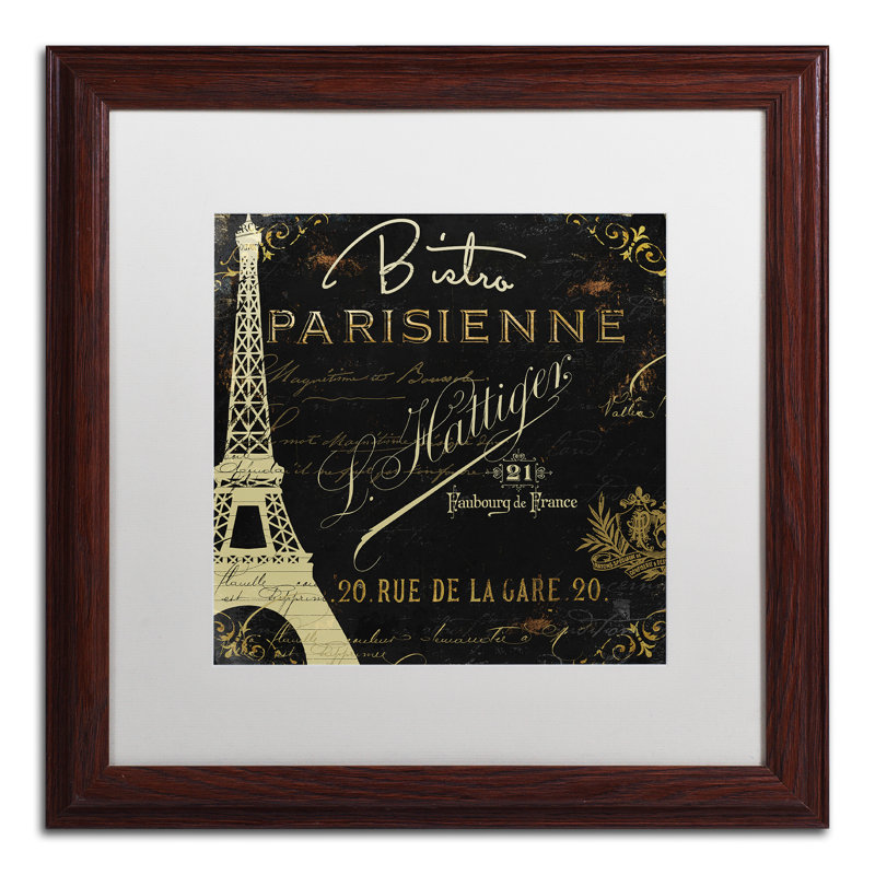 Jadaya «La Cuisine VI», affiche vintage encadrée, H 16 po x l 16 po x P 0,5 po, Blanc