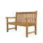 Ensemble de patio extérieur en teck Grade A de 3 (2 chaises + 1 table d'appoint)