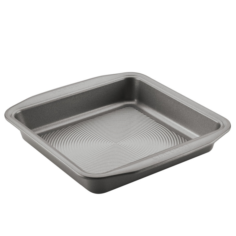 Circulon Bakeware Square Nonstick Cake Pan / Baking Pan, Gray