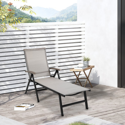 Hortensio 144cm Long Reclining Single Chaise