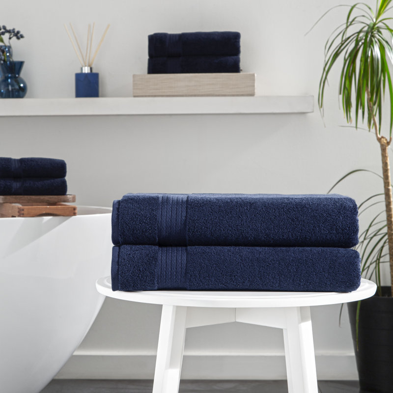 Ozdilek 2-Piece Bath Towels, 30x60 550GSM– 30x60 Inches, 100% Turkish Cotton, Luxury Quick Dry, Extra Large, Fade-Resistant, Eco-Friendly, Lightweight, Spa Towel, Cotton Towel