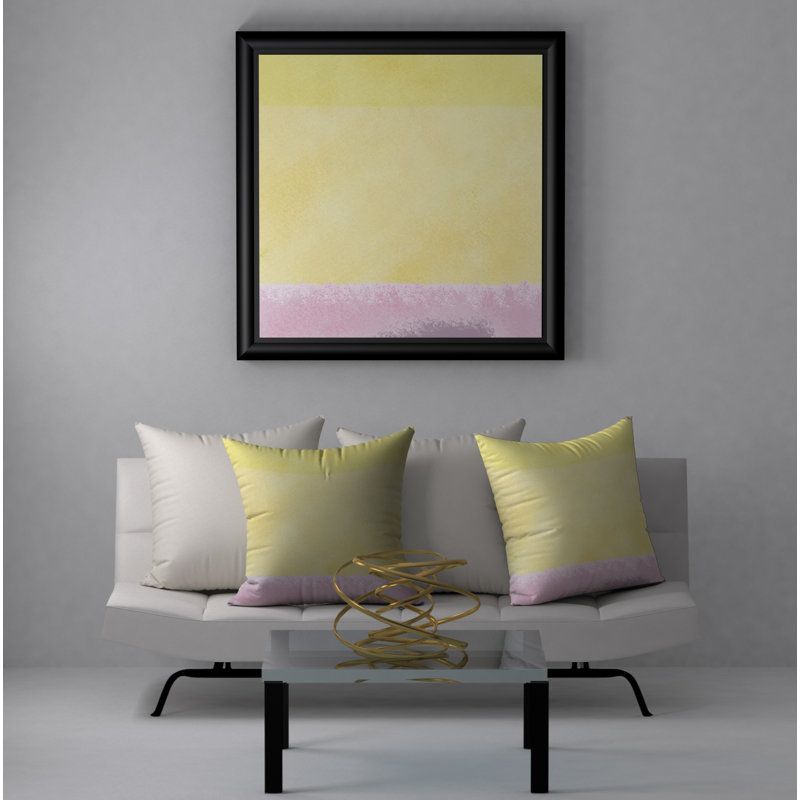 Reversible Throw Pillow, 24" x 24"