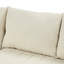 Canapé-lit modulaire en L escamotable, beige, avec lit de rangement moderne avec 2 ports et prises de courant pour un espace
