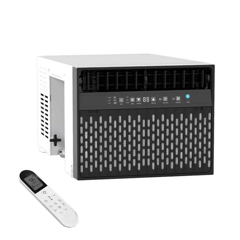 12000 Btu U-Shaped Window Air Conditioner, Window Ac Unit For Room Cools Up 450 Sq.ft, 6 Modes, Window Ac Units With Full Window View Installation Kit Included, For Bedroom, Living Room