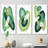 Minimalistic Abstract Shapes In Retro Gradients XI - Mid-Century Modern Art Set Of 3 Pieces-2045256574