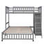 Lit superposé simple en forme de L à 6 tiroirs avec tablettes-2076400147