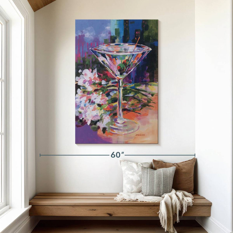 Yarlin N.Y. Martini, 48" H x 32" W