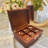 Large Acacia Wooden Storage Box With Hinged Lid And Combination Lock Decorative Box With Removable Tray Memory Box Keepsake Chest Stash Box Lockable Chest