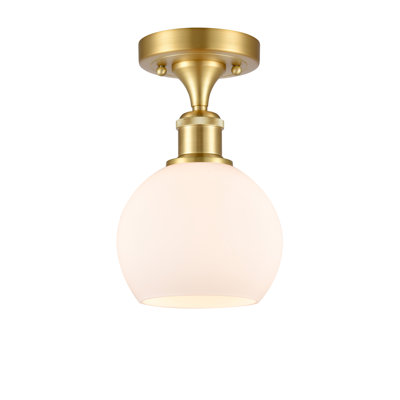 Plafonnier semi-encastré 1 lumière Cindi