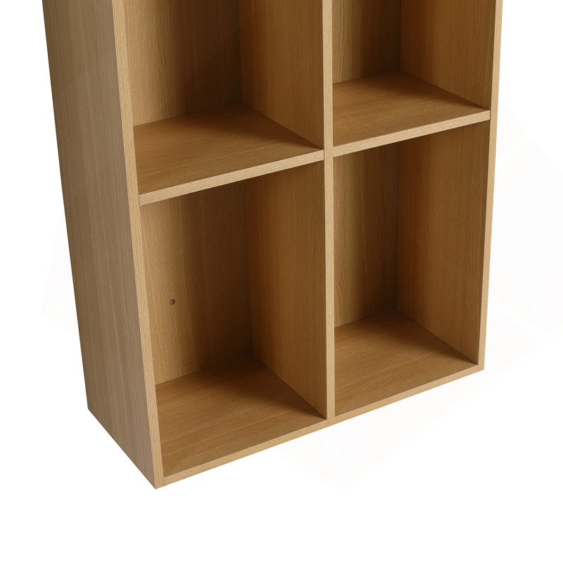 Petites tablettes de rangement murales de 24 pouces, convenant à une petite salle de bain, bureau, pièce de rangement, chêne original