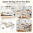 Car-shaped Floor Bed With Storage Drawers And Desk-689373038-689373039
