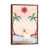 Classic Brown Wood Floater Framed