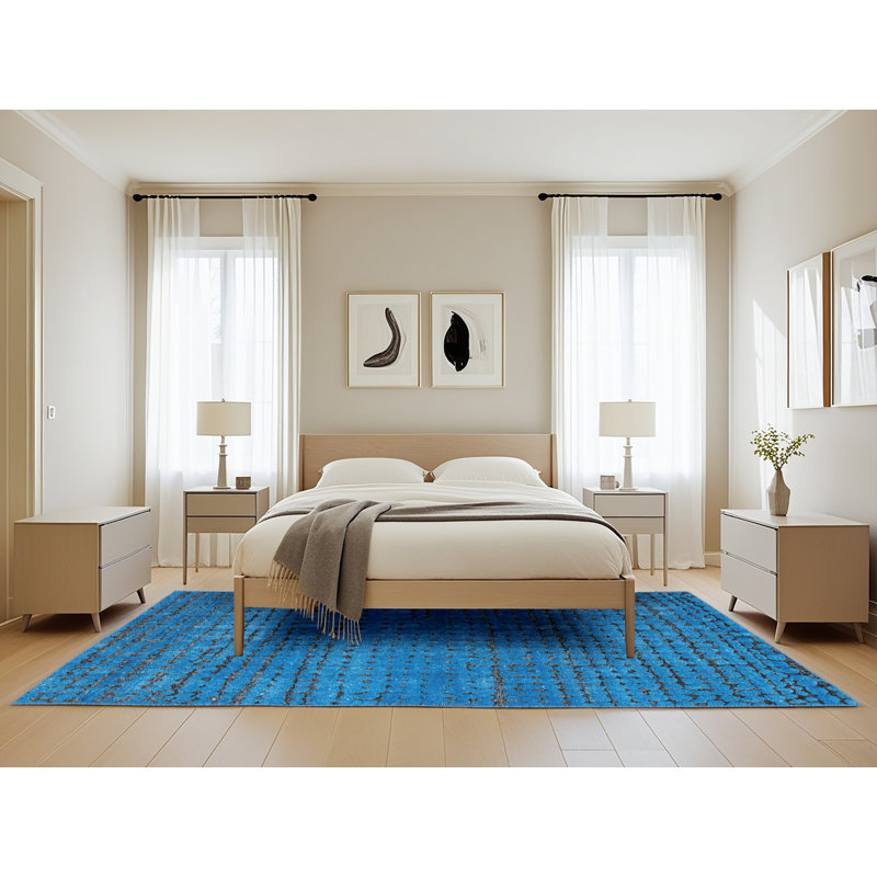 Abstract Indoor Rug, Rectangle 5' x 8'