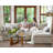Petal Sofa Reversible Modern Modular Sectional Sofa with Storage Ottoman – Premium Fabric-113098964-126427502