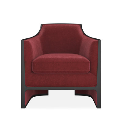 The Cat's Meow Velvet Accent Chair