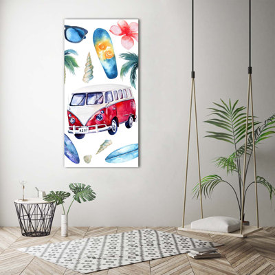 Surfer Set - Wrapped Canvas Print
