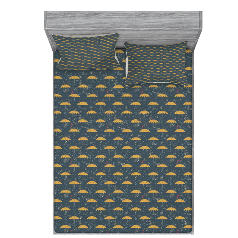 Microfiber Sheet Set, Full Sheet Set with Fitted Sheet