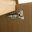 Meuble-lavabo autoportant 60 po en bois d'ingénierie à 4 portes à fermeture douce