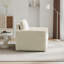 Fauteuil club carré tapissier pivotant rembourré Diamond Design avec rangement caché-883641257