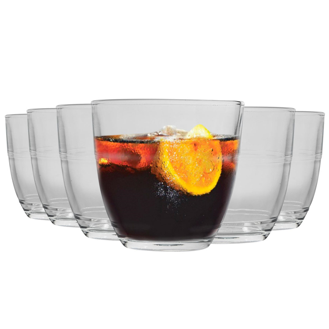 Duralex - Gigogne Glass Tumblers - Drinking Glasses for Water, Juice