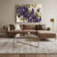 Fruit, baie de Saskatoon, art mural sur toile mauve-1079975466