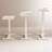 Solid Wood Adjustable Side Table with Tilting Top & Hidden Casters - Multi-Function Laptop Desk for Bed & Sofa-94238341