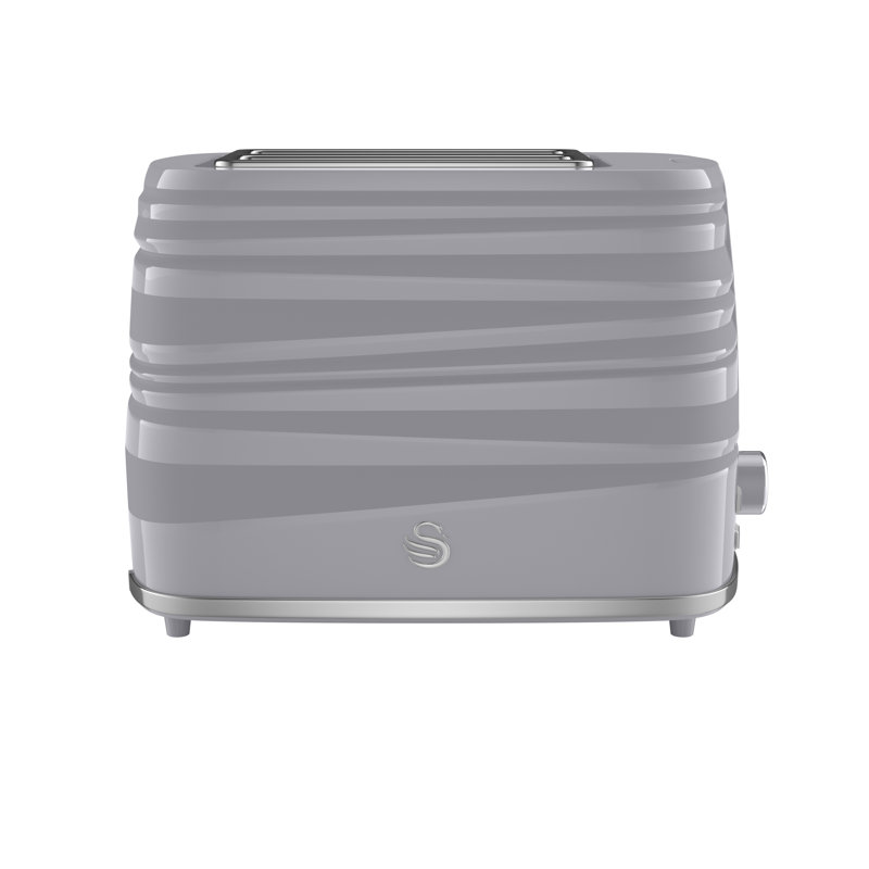 Swan, 2 Slice Symphony Toaster, High Gloss and Matt Finish, 930 Watt, Plastic, Red