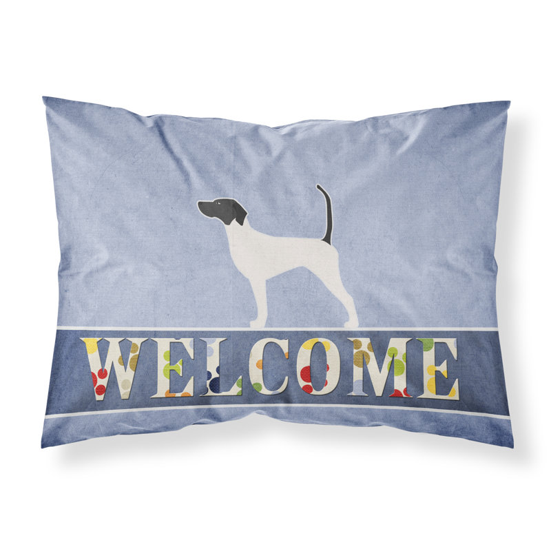Taie d’oreiller welcome, Pointer anglais