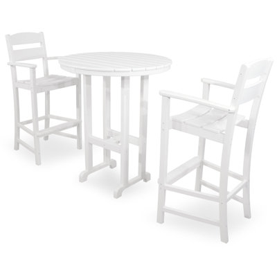 POLYWOOD Classics 3-Piece Round Bar Set