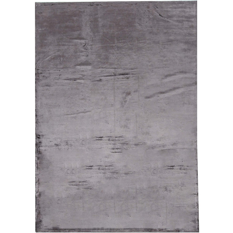 Tapis brun noué à la main de haute qualité