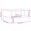 Malvoisin Coffee Table 60x60x30 cm Engineered Wood-998555161