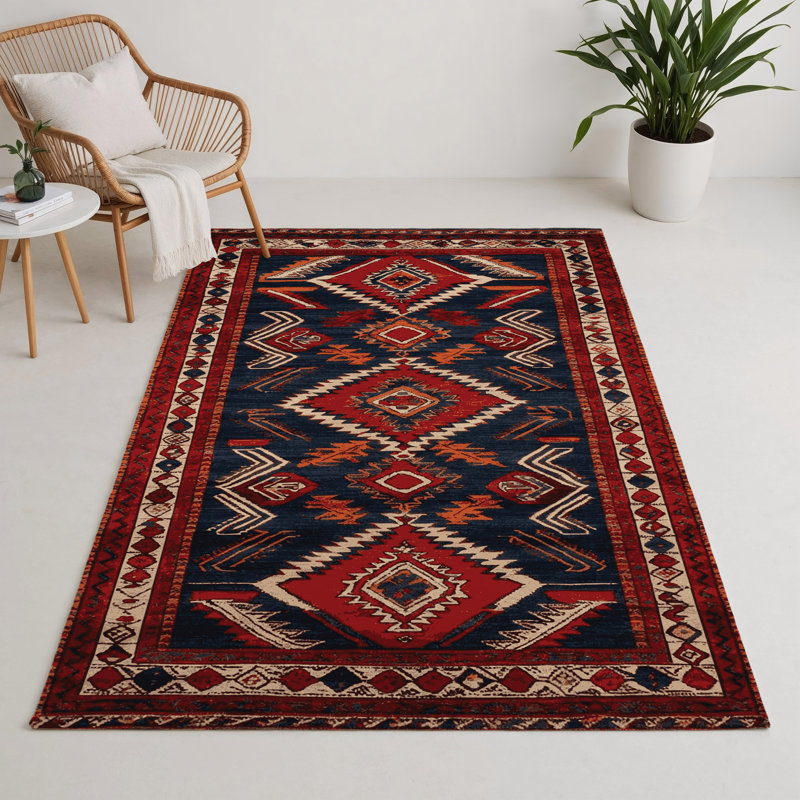 Tapis turc intérieur et extérieur noir, Rectangle 9 pi x 12 pi