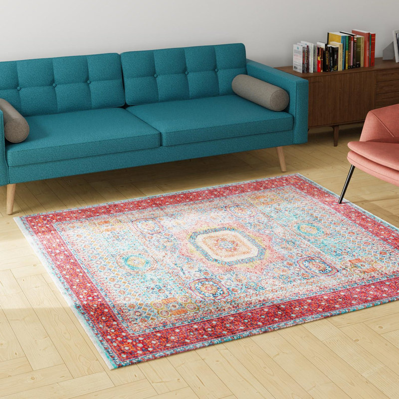 Rugs.com Mahnaz Boutique Rug, Square 5'1"