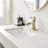 Single-Hole Single-handle Bathroom Faucet with Drain Assembly-74719365