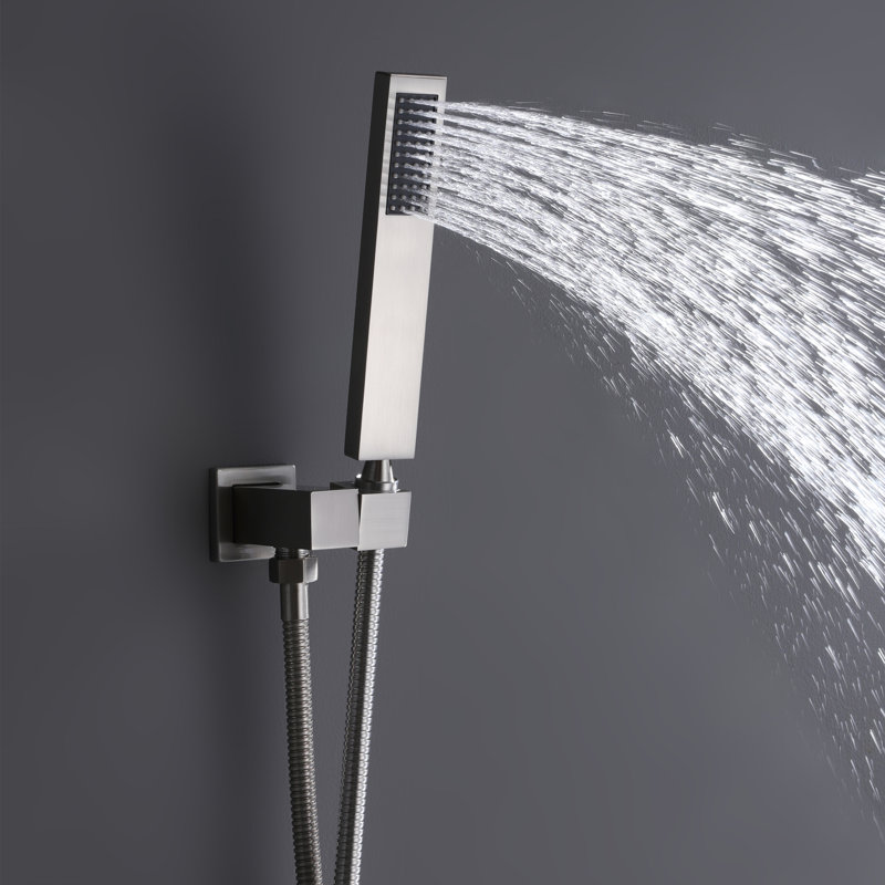 Kala Full/Standard Adjustable Shower Head, Brushed Nickel