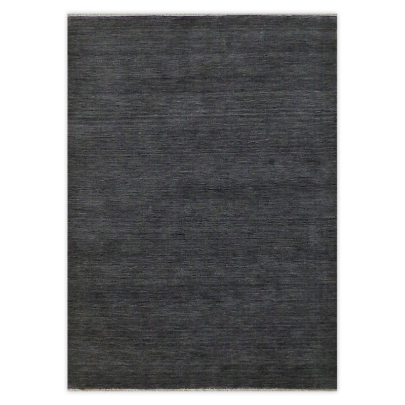 Brycen Solid Colour Wool Hand Woven Area Rug, Rectangle 140 x 200cm