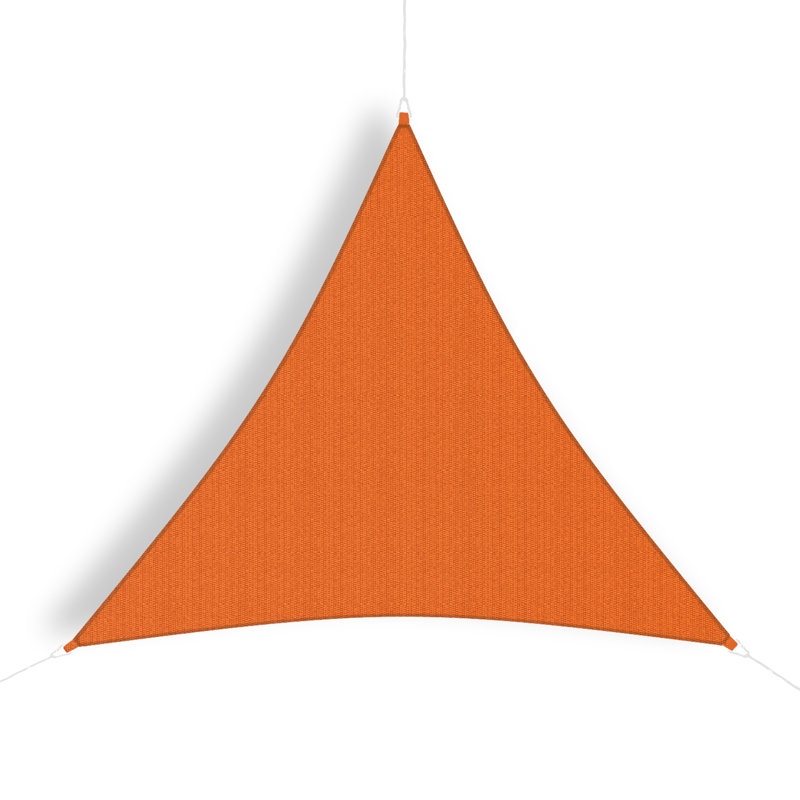 Triangle 10' Shade Sail, Orange