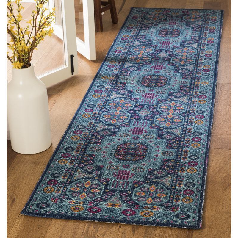 Goddard Oriental Hand Woven Area Rug, Runner 66 x 244 cm