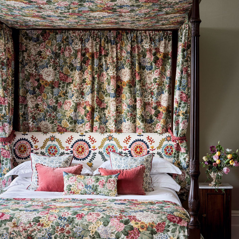 Highgrove Hydrangea & Rose, Chintz